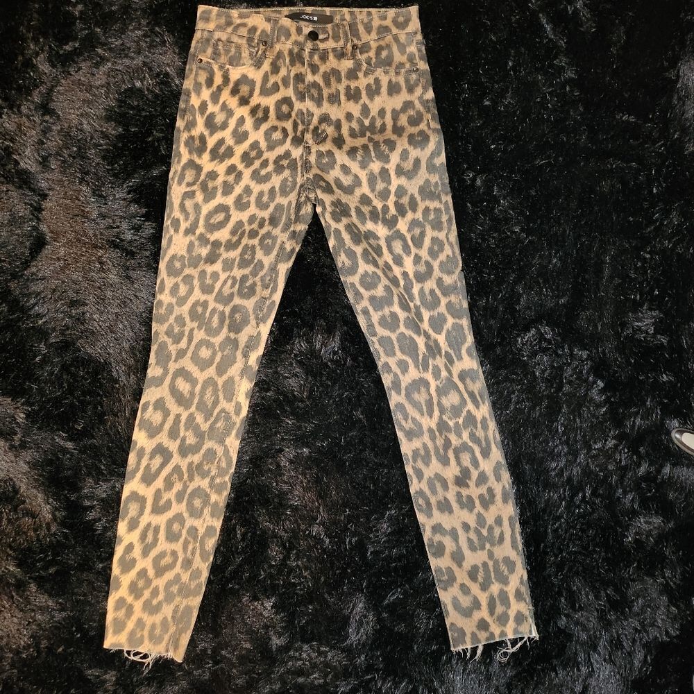 Leopard Print Joe's The Charlie size 26